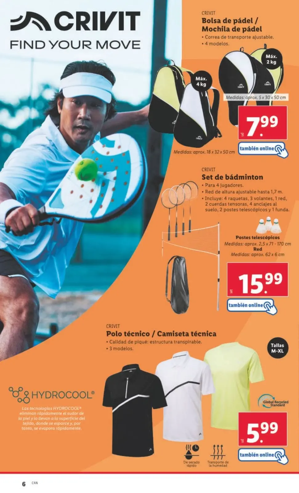 Page 14 dans Offres du bazar chez Lidl Espagne