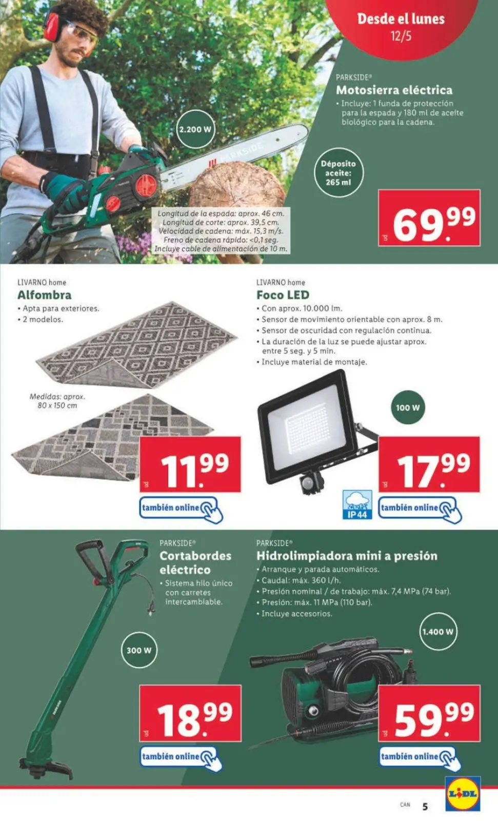 Page 9 dans Offres du bazar chez Lidl Espagne
