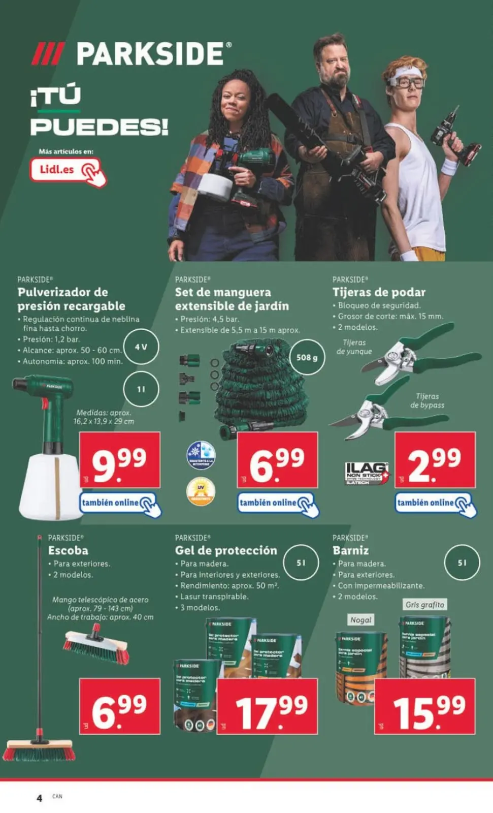 Page 8 dans Offres du bazar chez Lidl Espagne