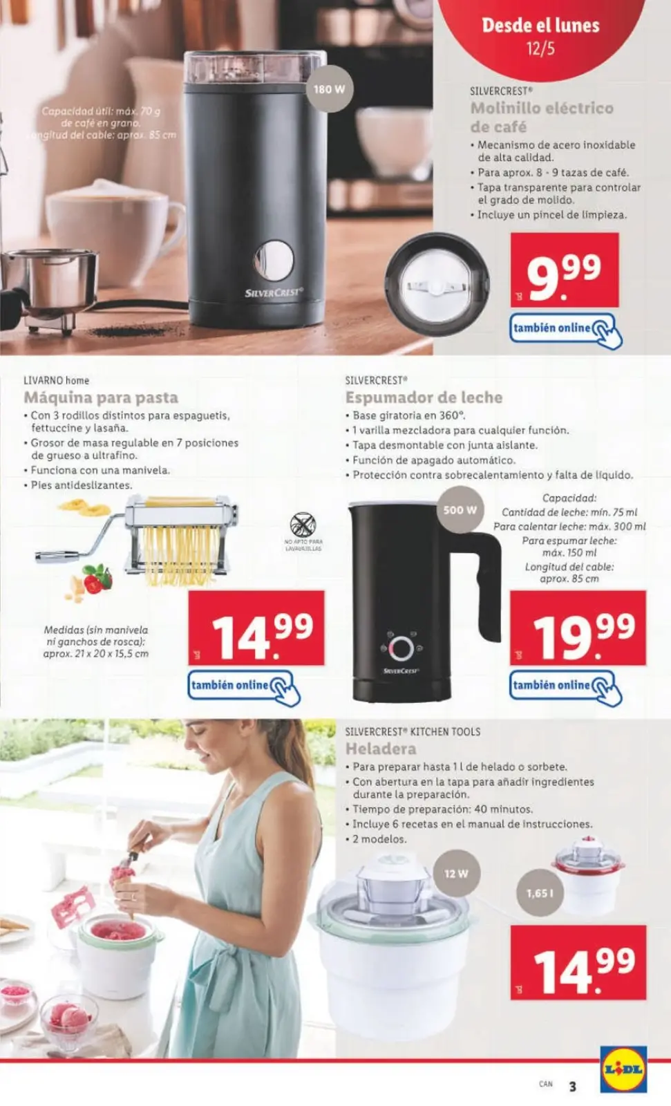 Page 3 dans Offres du bazar chez Lidl Espagne