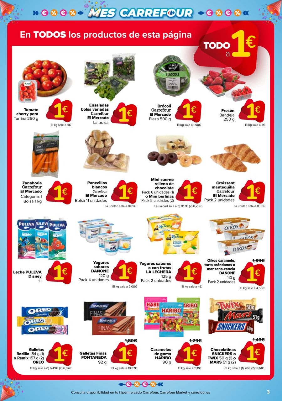 Carrefour Spain Offers from 13 to 26 May 2025 50% RETURN + 2ND UNIT AT -50%