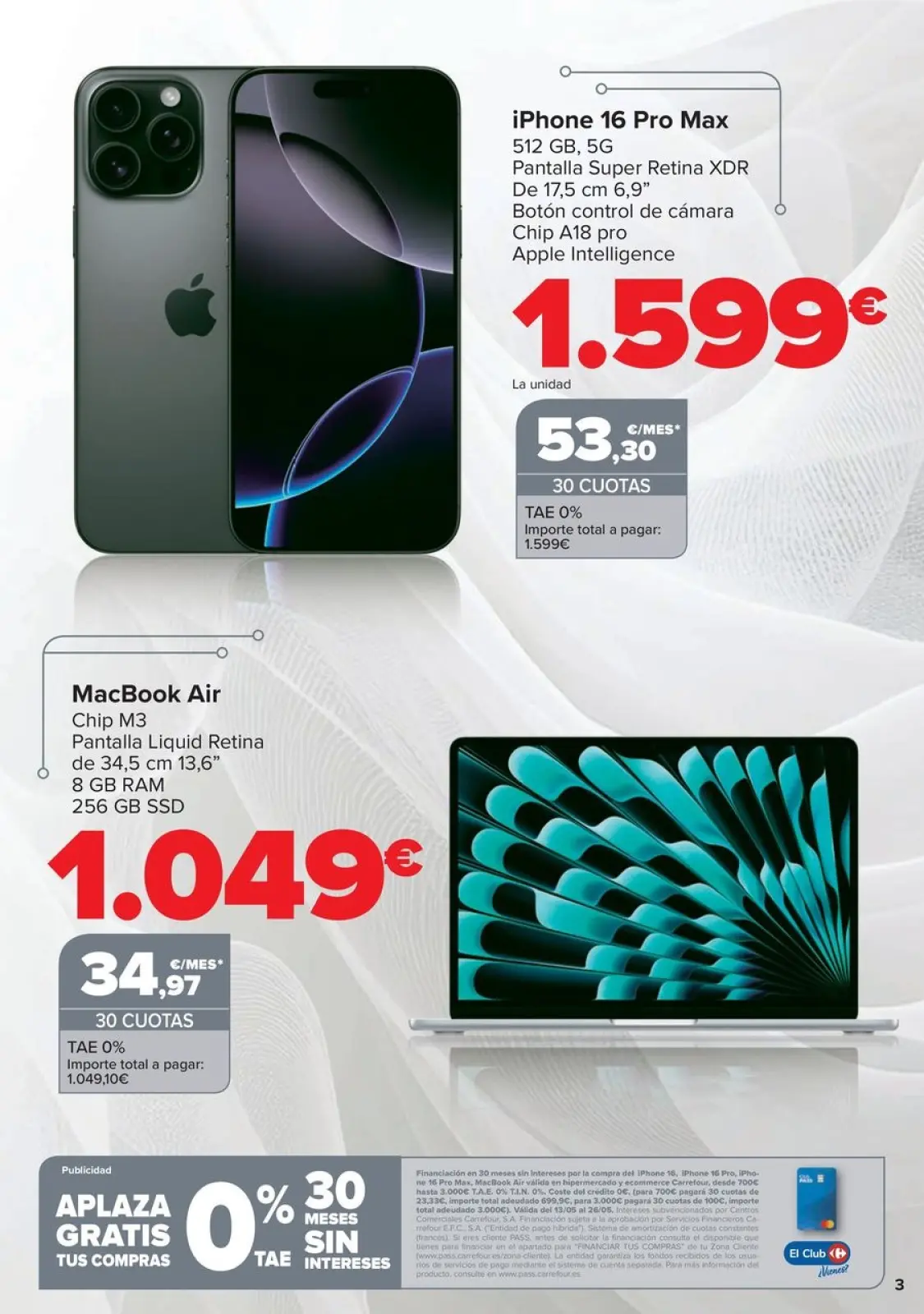 Página 3 en Ofeertas TECNOLOGIA en Carrefour España