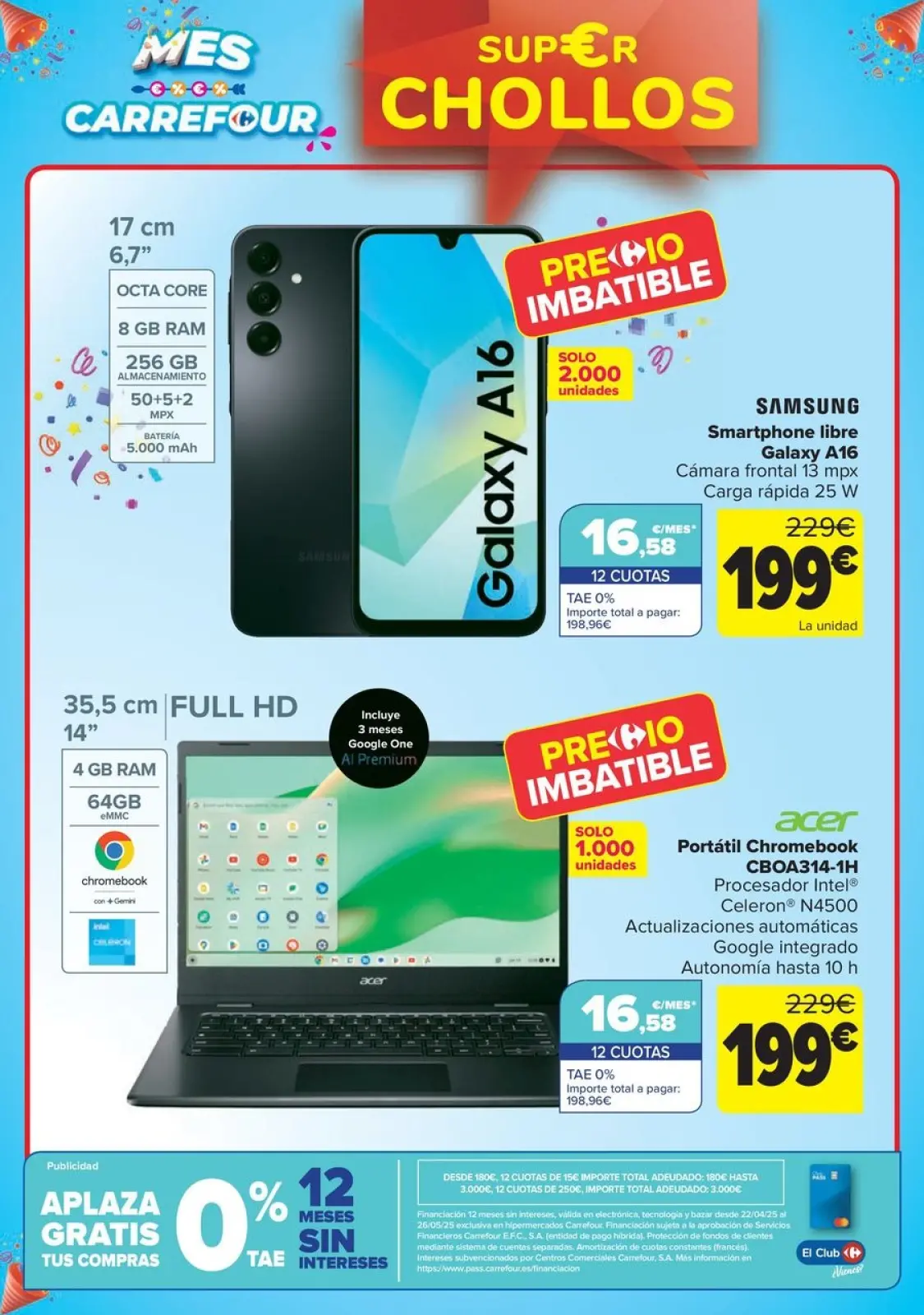 Página 7 en CHOLLOS NO ALIMENTACION en Carrefour España