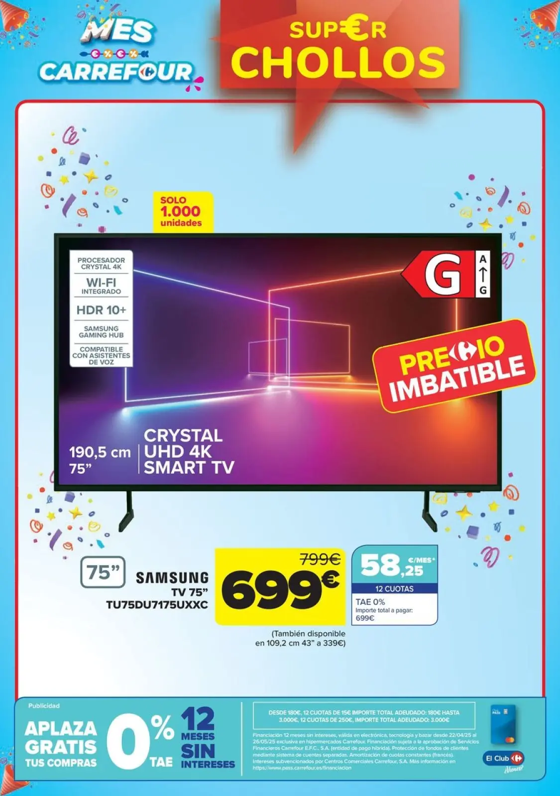 Página 3 en CHOLLOS NO ALIMENTACION en Carrefour España