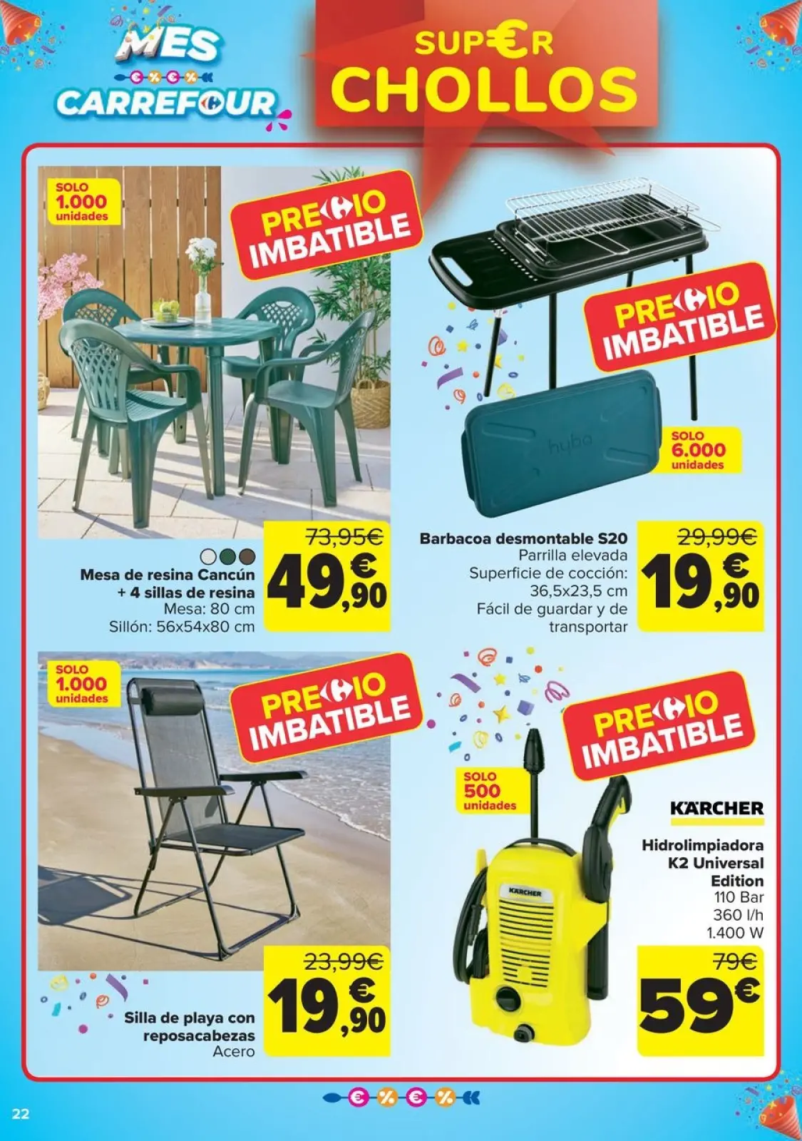 Página 22 en CHOLLOS NO ALIMENTACION en Carrefour España