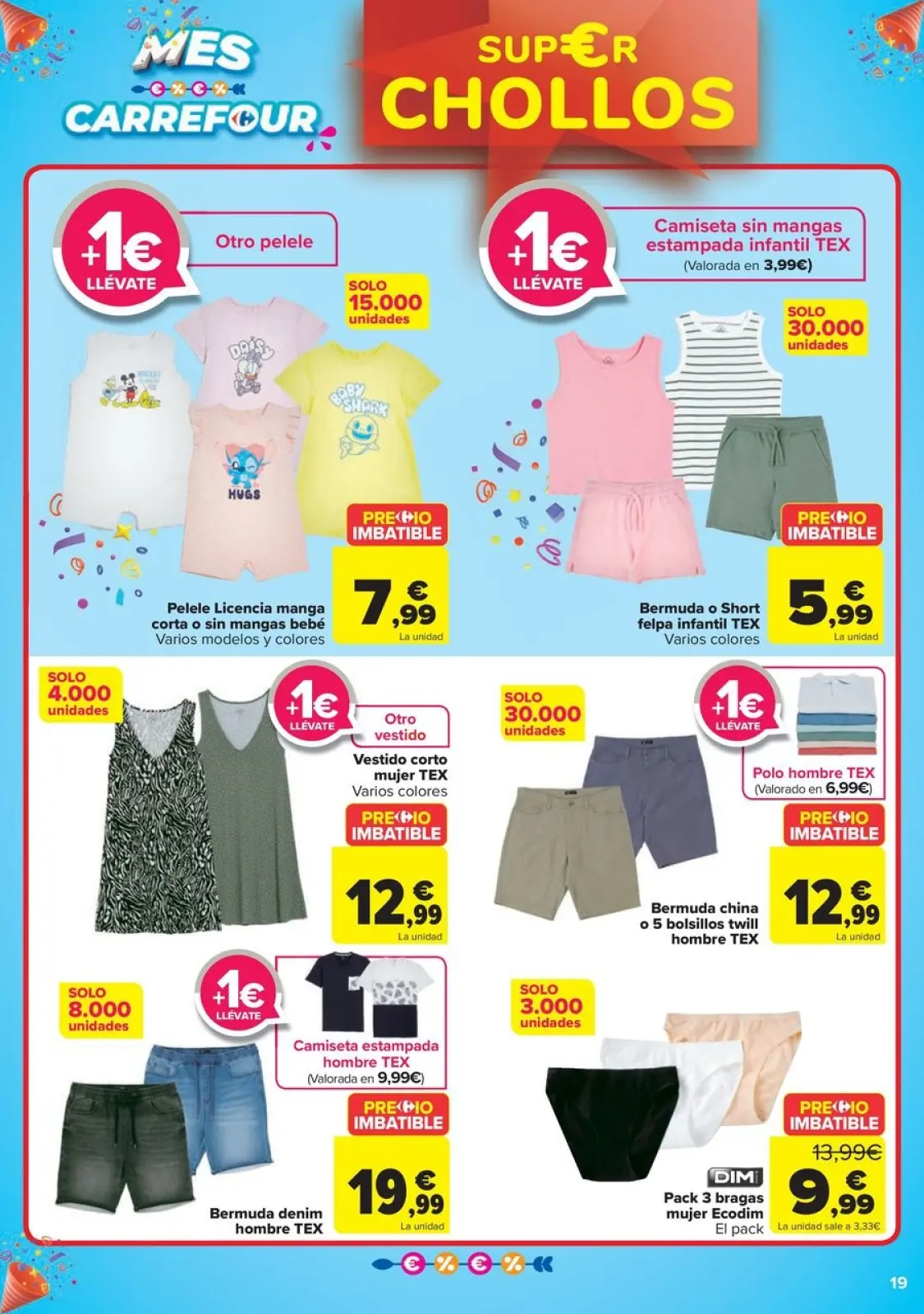 Página 19 en CHOLLOS NO ALIMENTACION en Carrefour España