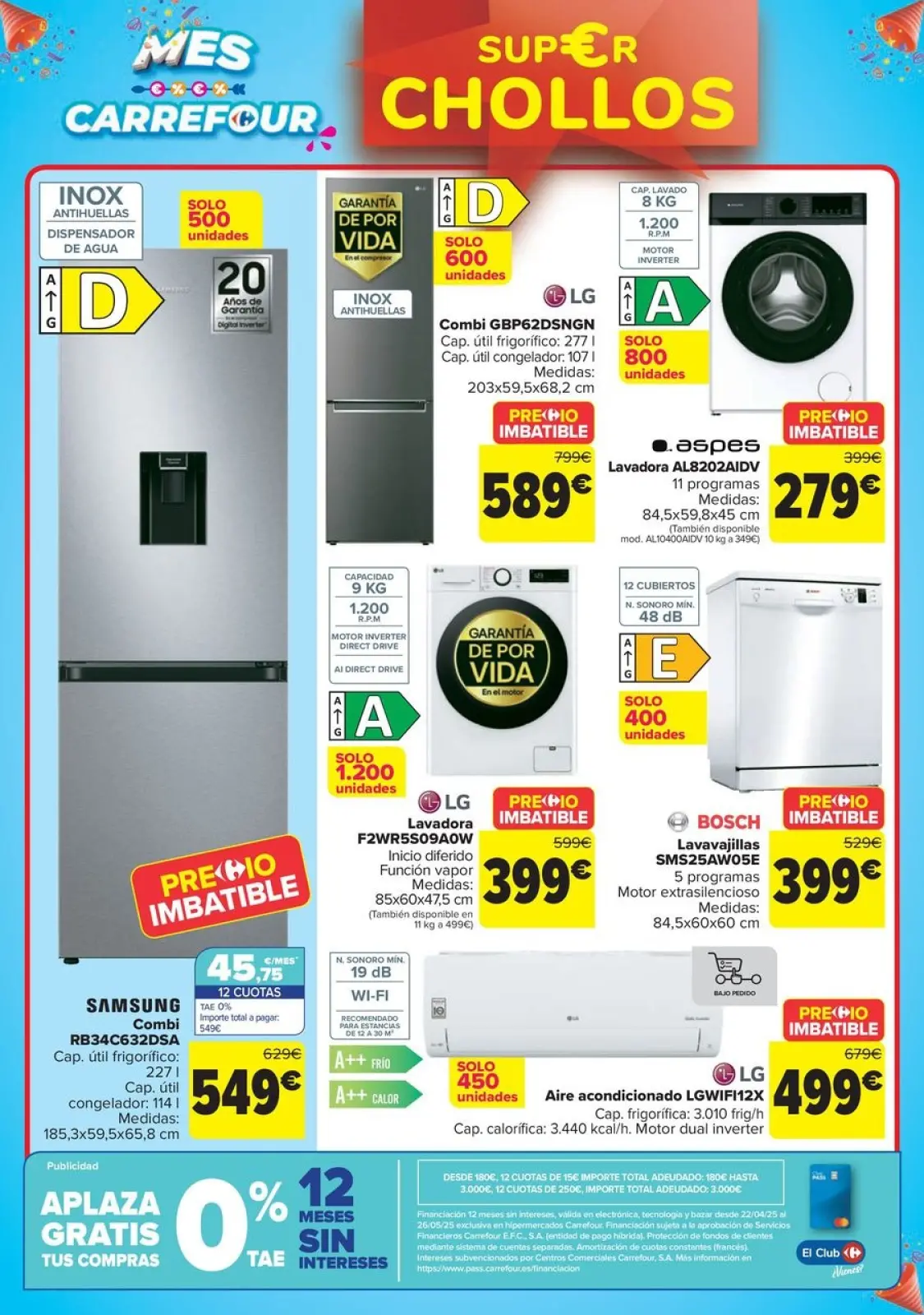 Página 12 en CHOLLOS NO ALIMENTACION en Carrefour España