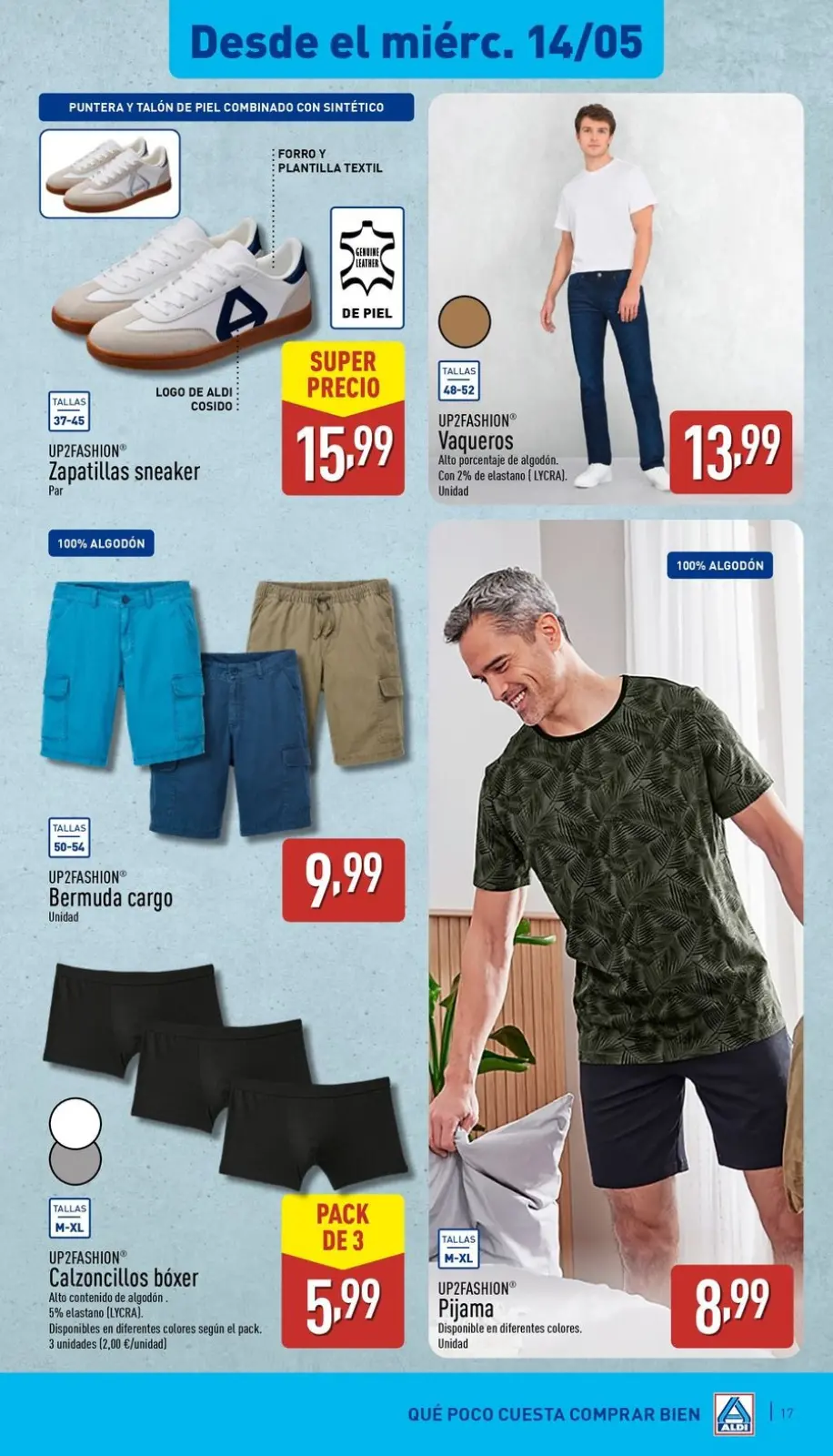 Página 17 en ¡Qué poco cuesta comprar bien en ALDI España