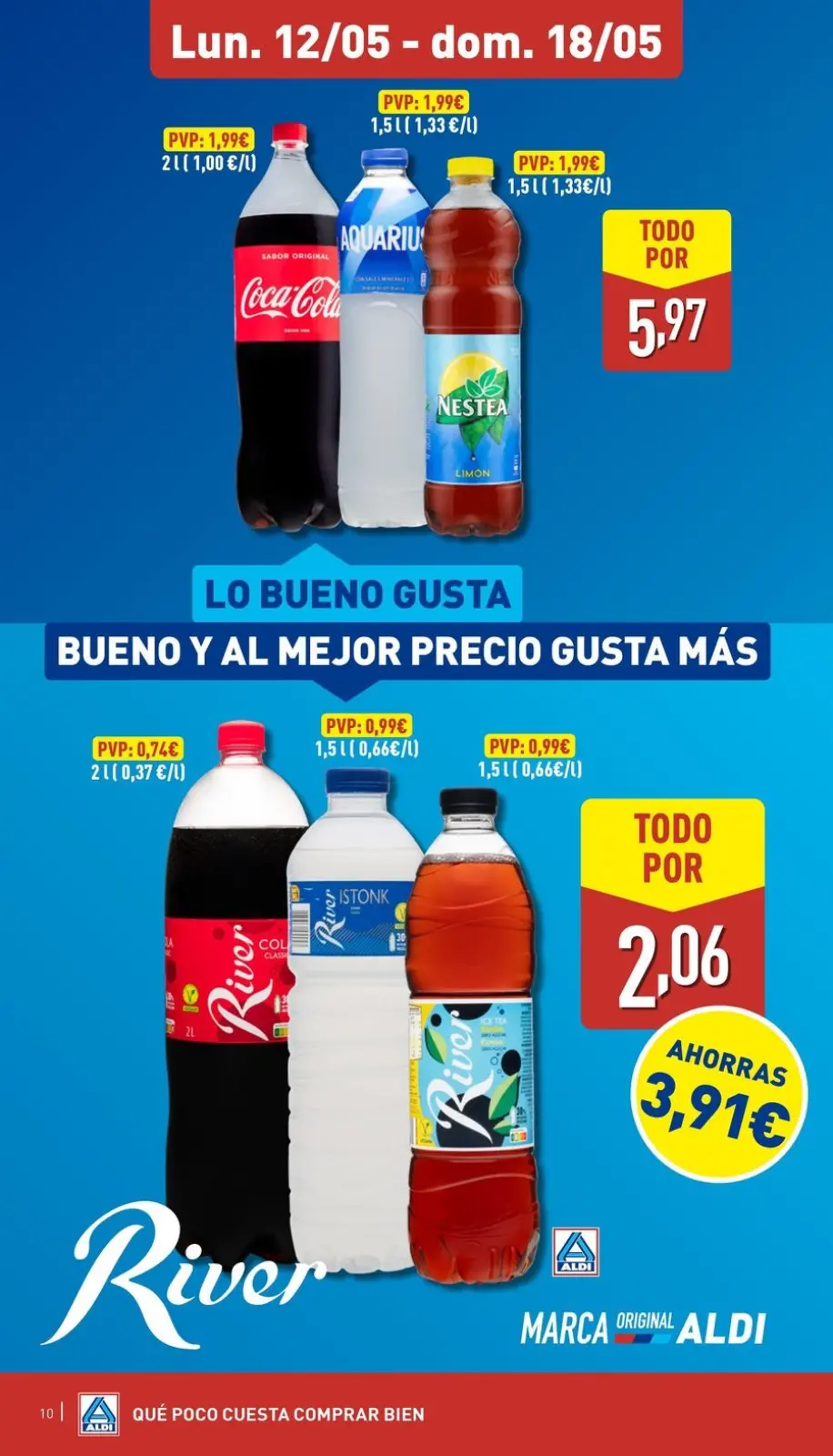 Página 10 en ¡Qué poco cuesta comprar bien en ALDI España