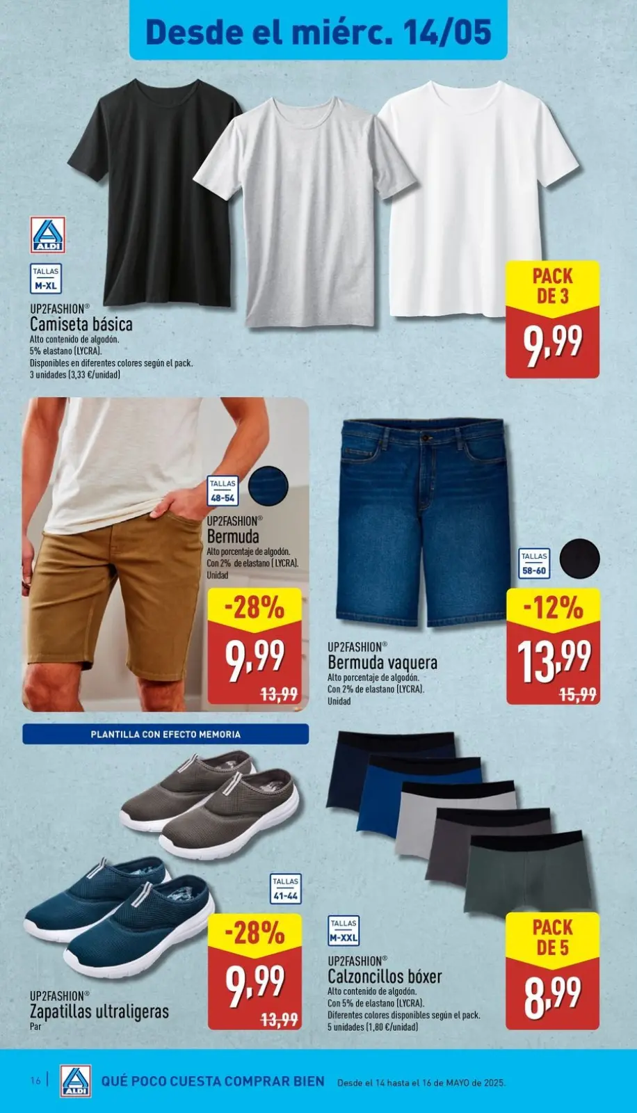 Página 16 en ¡Qué poco cuesta comprar bien en ALDI España