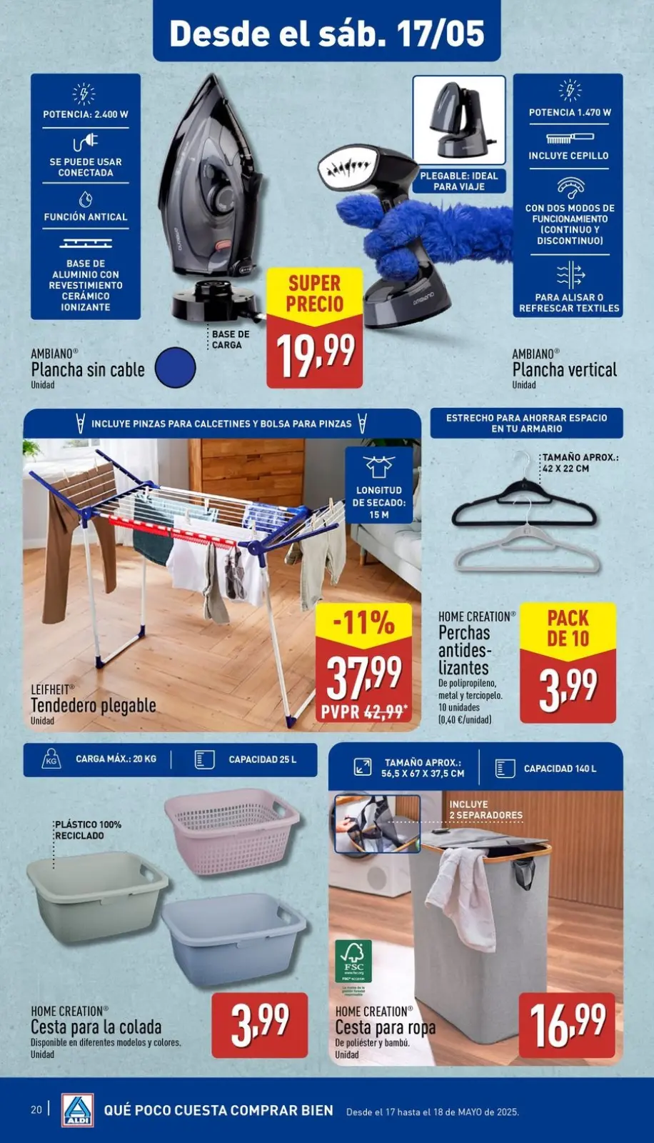 Página 20 en ¡Qué poco cuesta comprar bien en ALDI España