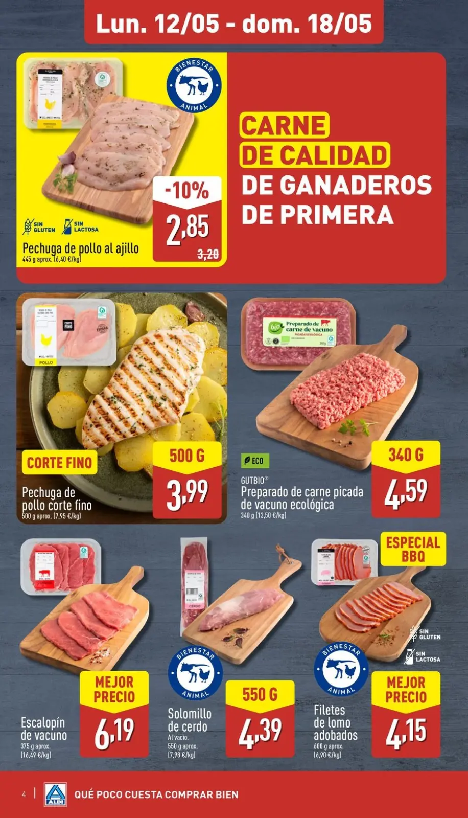 Página 4 en ¡Qué poco cuesta comprar bien en ALDI España