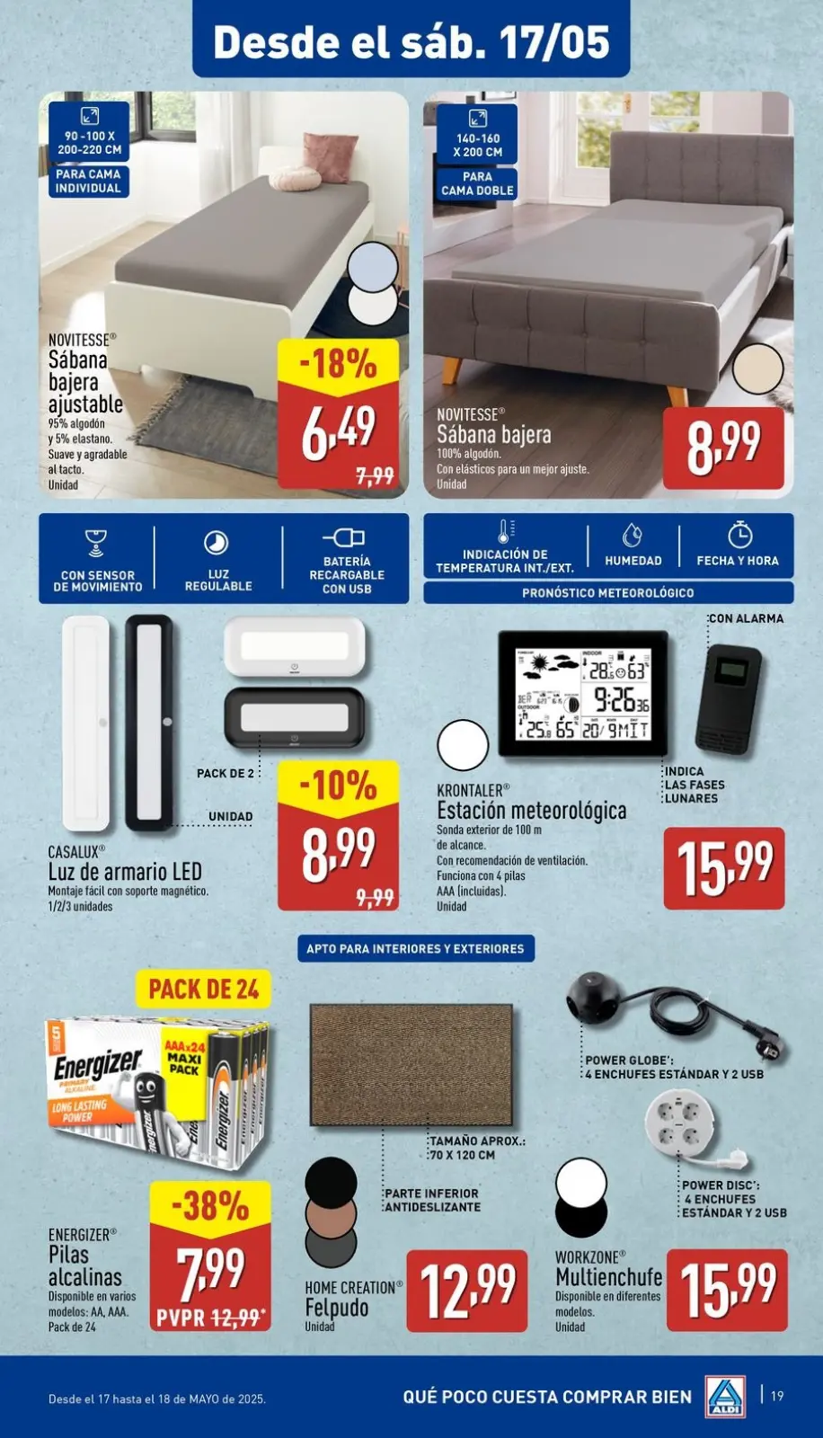 Página 19 en ¡Qué poco cuesta comprar bien en ALDI España