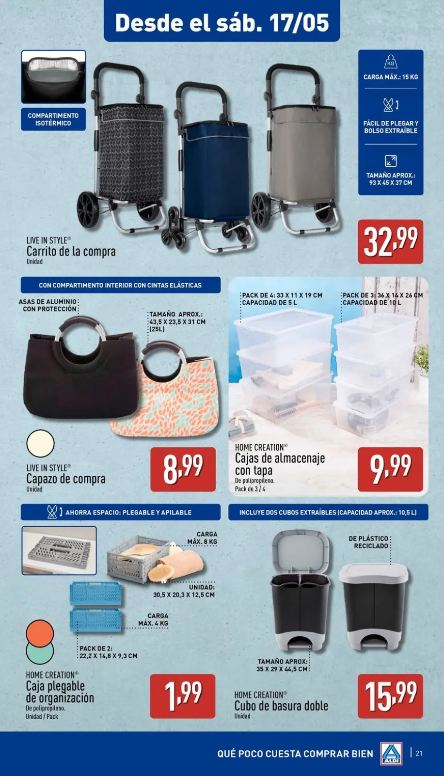 Página 21 en ¡Qué poco cuesta comprar bien en ALDI España