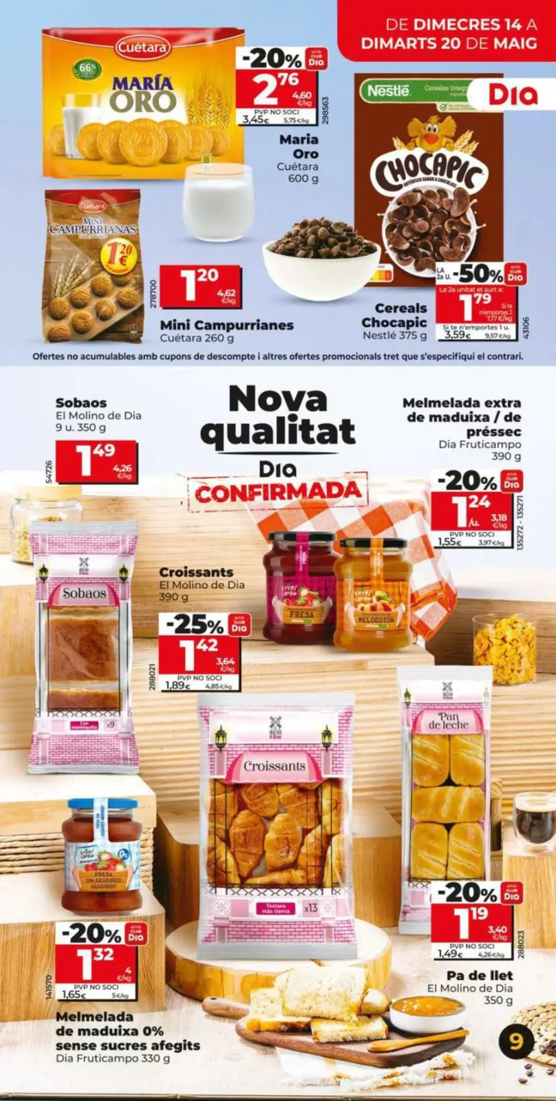 Page 9 dans Nouvelles offres de qualité chez Dia Espagne