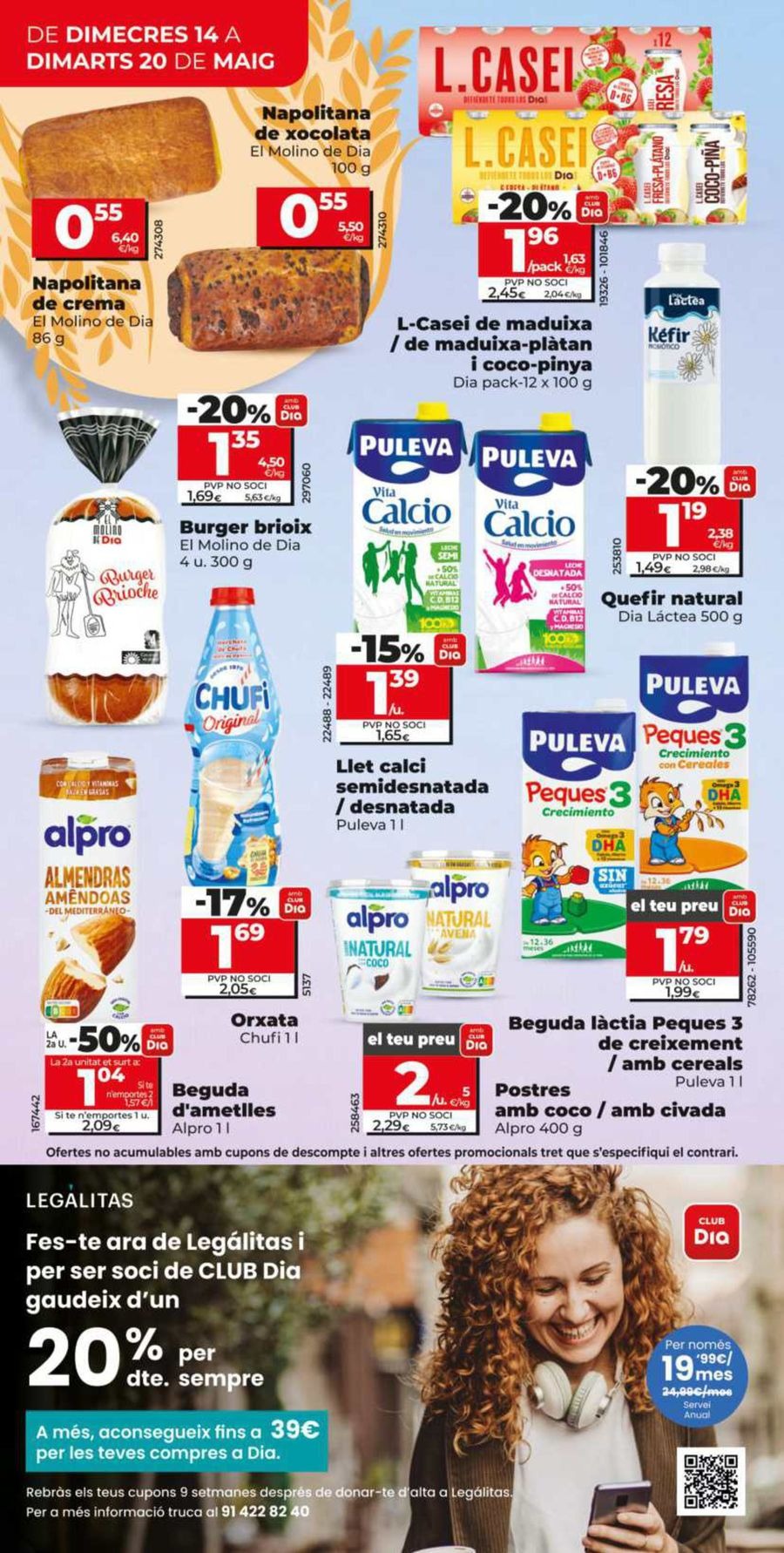 Ofertas de Dia España de 14 a 20 mayo 2025 Estalvi en Gran Ofertas