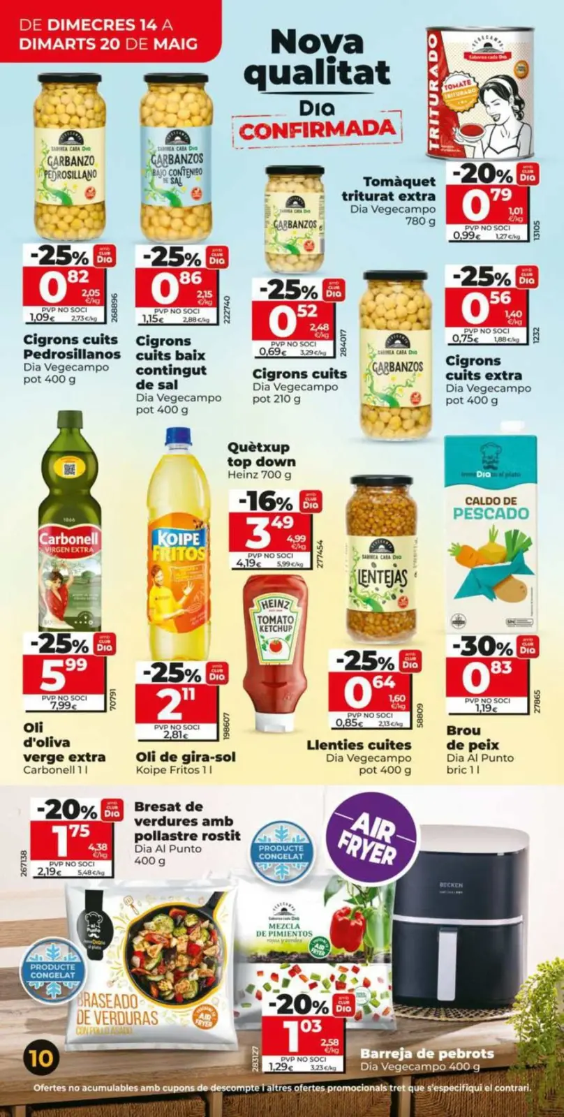 Page 10 dans Vos nouvelles offres chez Dia Espagne