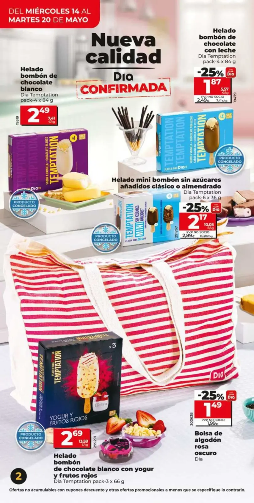 Page 2 dans Offres d'ouverture officielle chez Dia Espagne