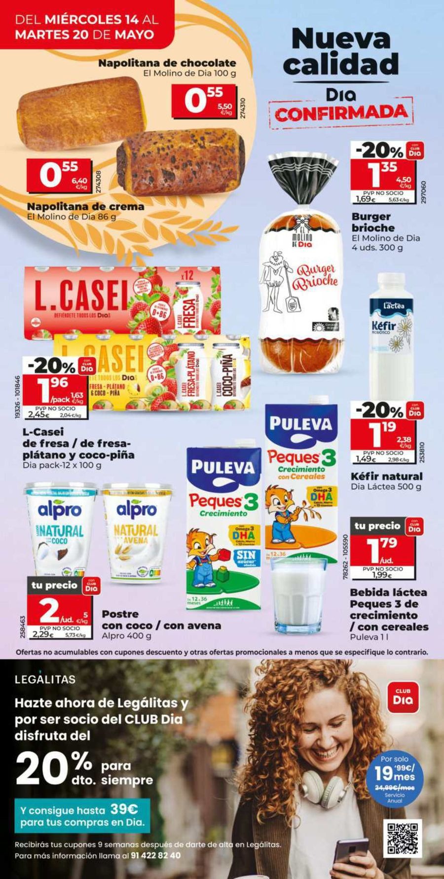 Ofertas de Dia España de 14 a 20 mayo 2025 Gran apertura Ofertas