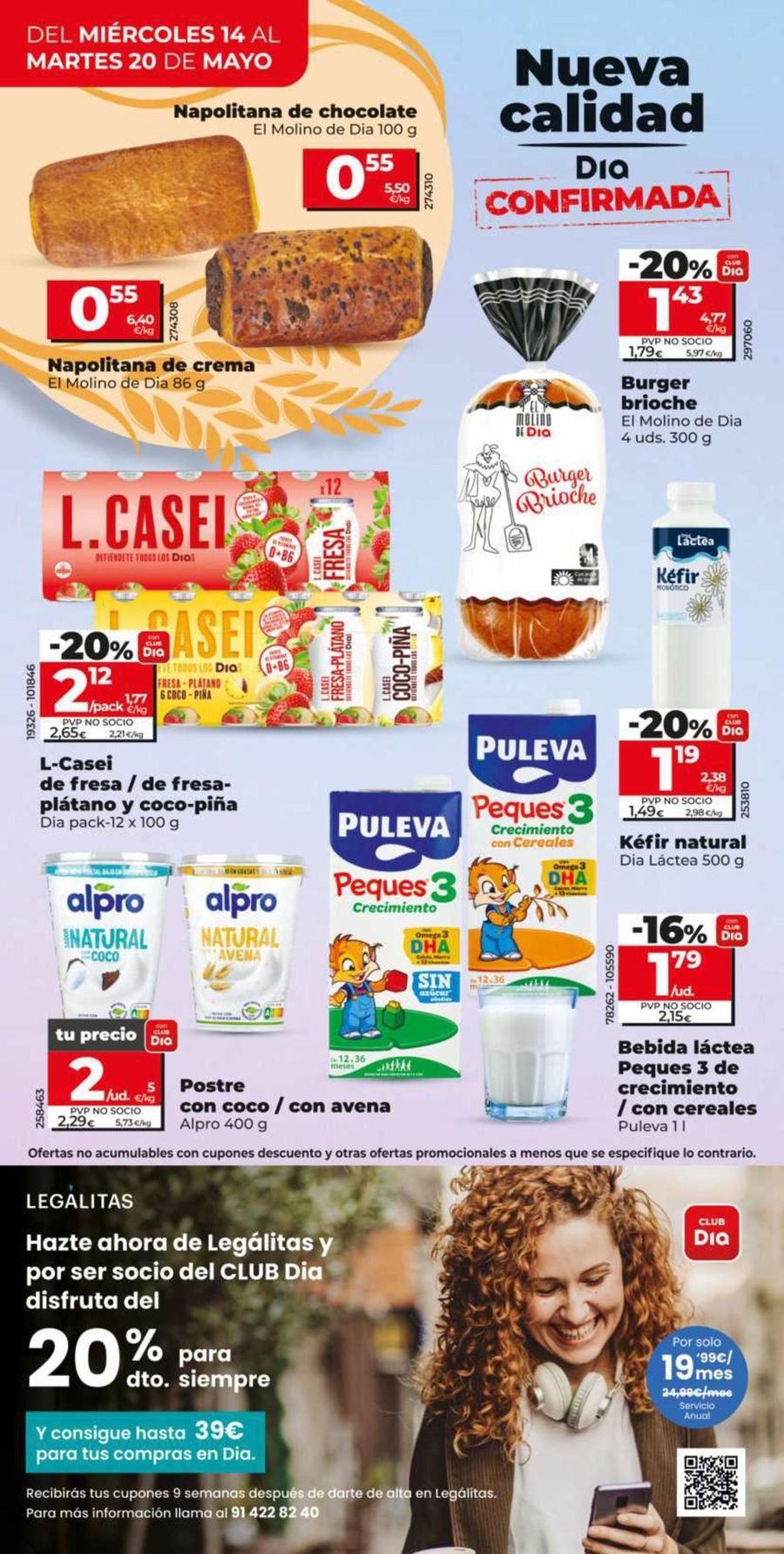 Ofertas de Dia España de 14 a 20 mayo 2025 Nueva calidad Ofertas