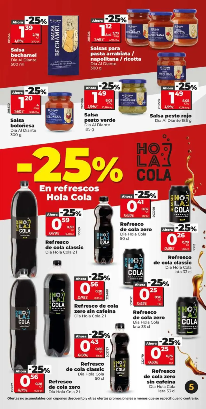 Page 5 dans Économisez sur les offres importantes chez Dia Espagne