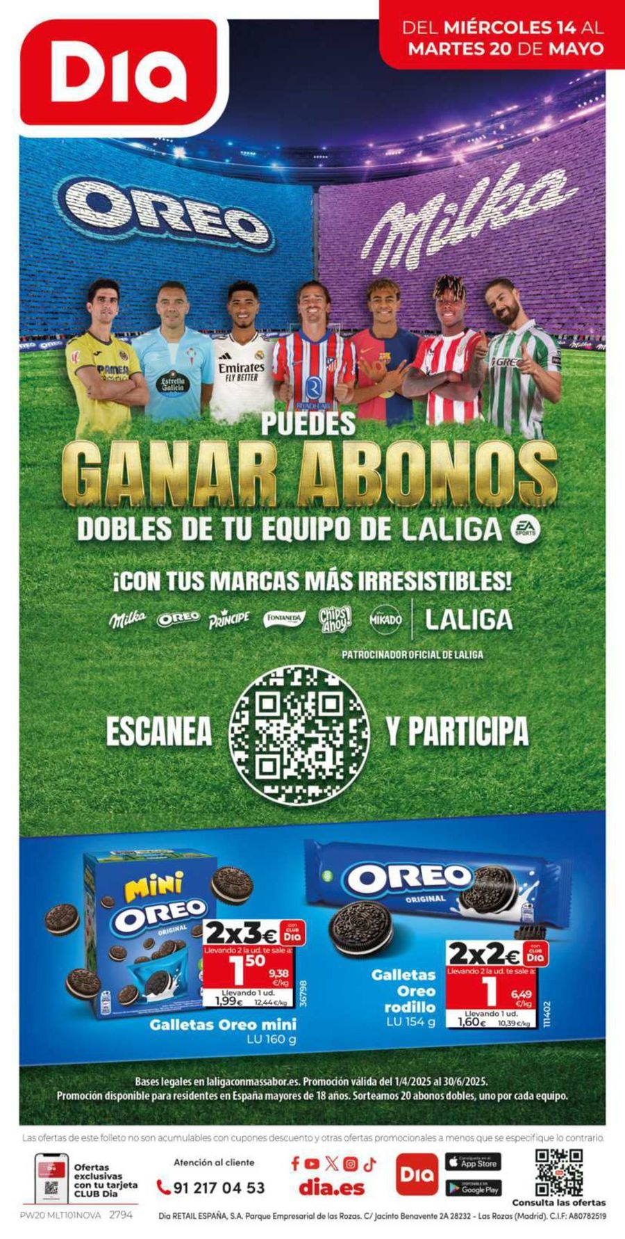 Ofertas de Dia España de 14 a 20 mayo 2025 Ahorro a lo grande Ofertas