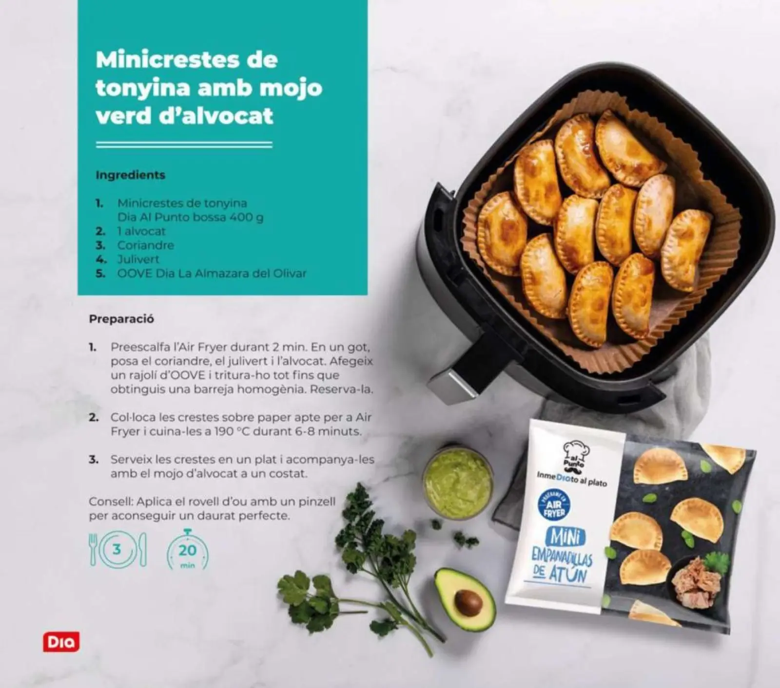 Page 38 dans Magazine Foodia : Édition friteuse à air chez Dia Espagne