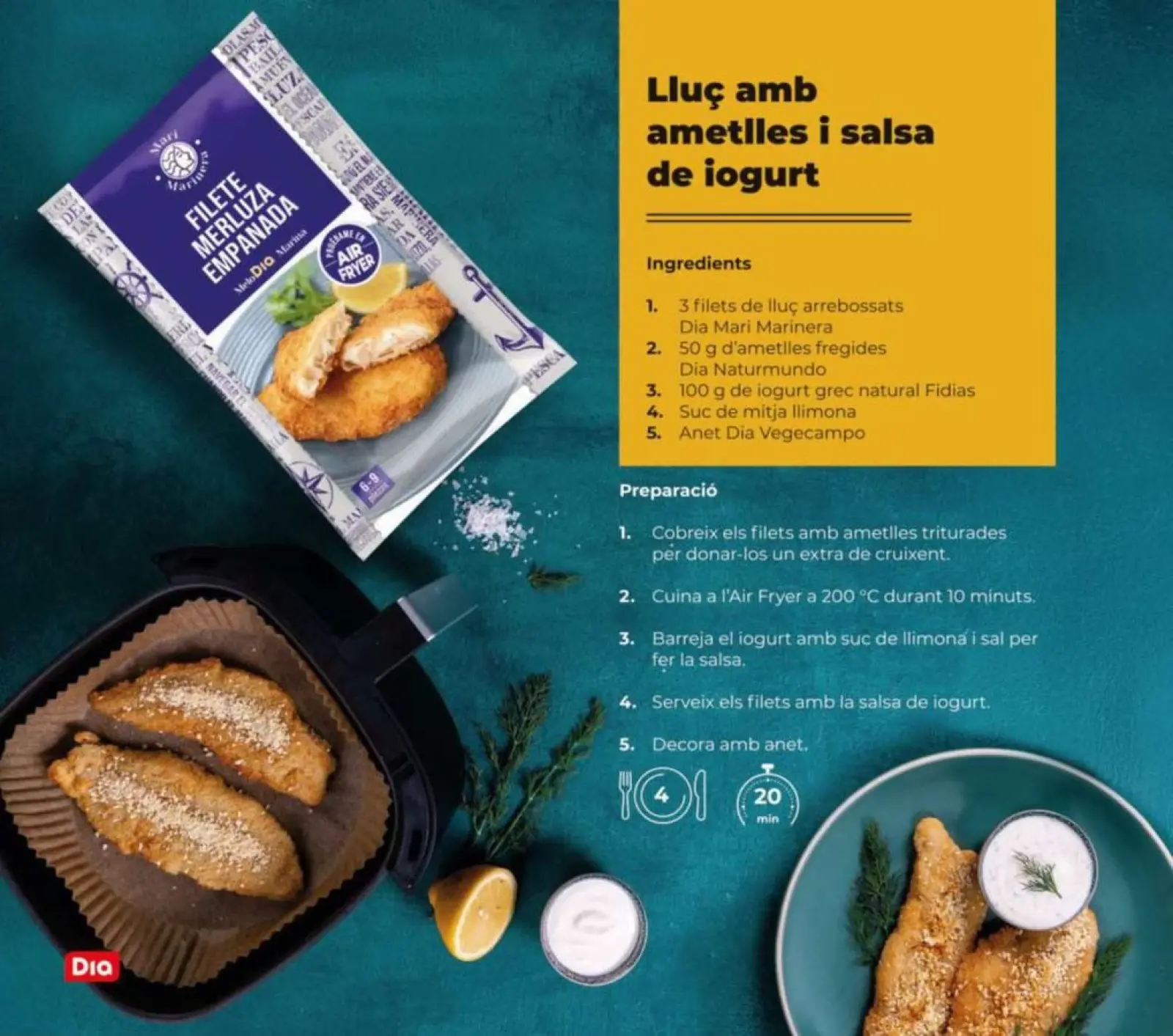Page 44 dans Magazine Foodia : Édition friteuse à air chez Dia Espagne