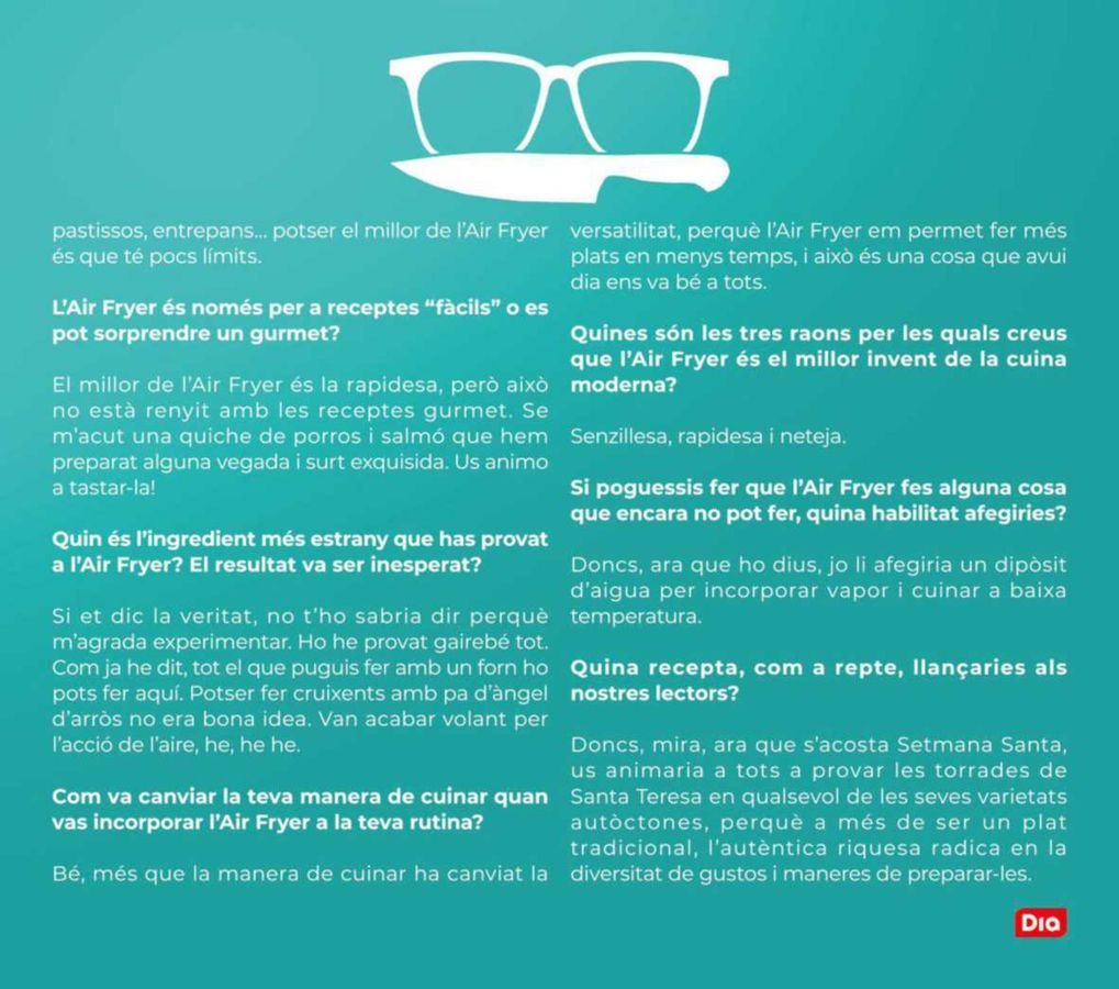 Ofertas de Dia España de 14 a 20 mayo 2025 Revista foodia: Edició air fryer