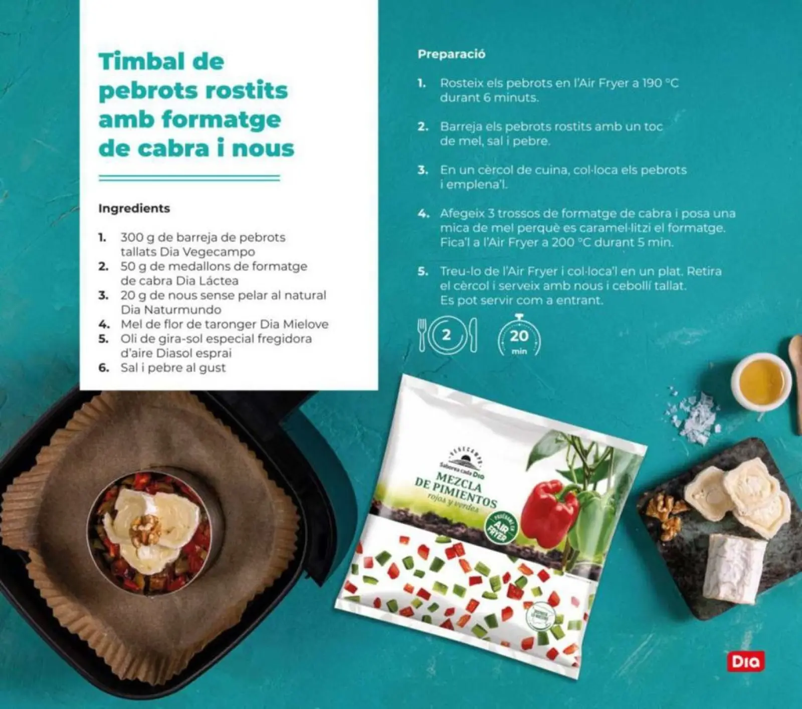Page 3 dans Magazine Foodia : Édition friteuse à air chez Dia Espagne