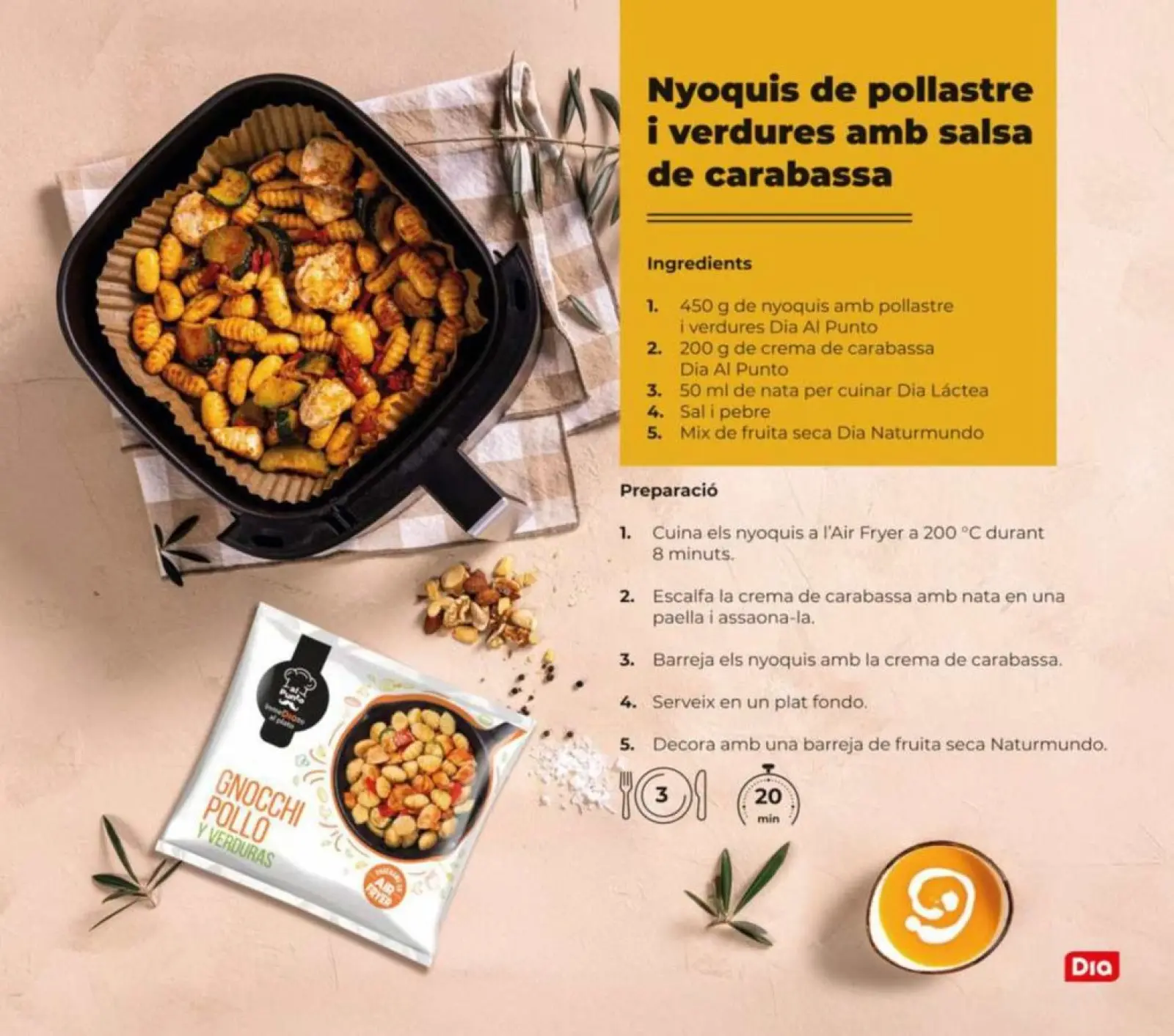 Page 43 dans Magazine Foodia : Édition friteuse à air chez Dia Espagne