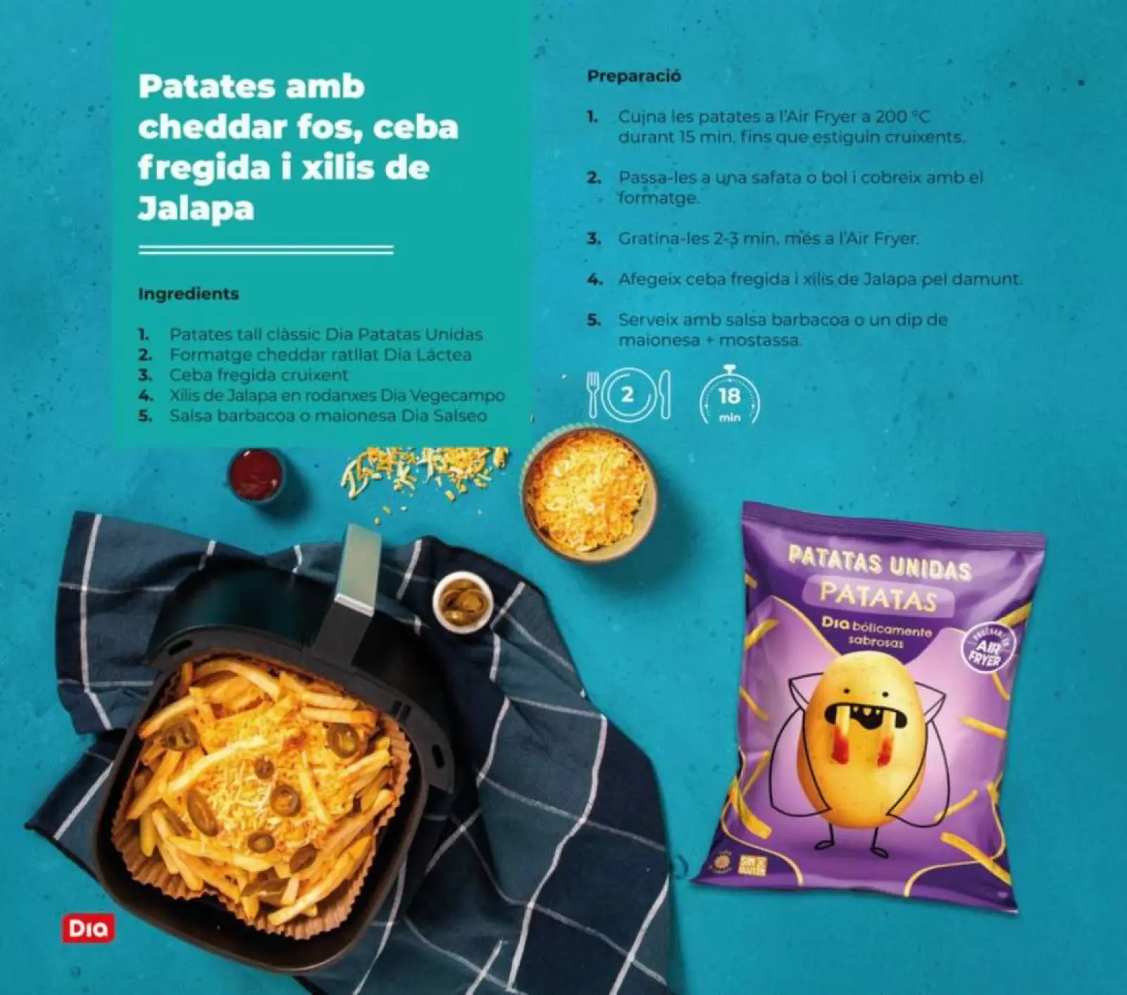 Page 46 dans Magazine Foodia : Édition friteuse à air chez Dia Espagne