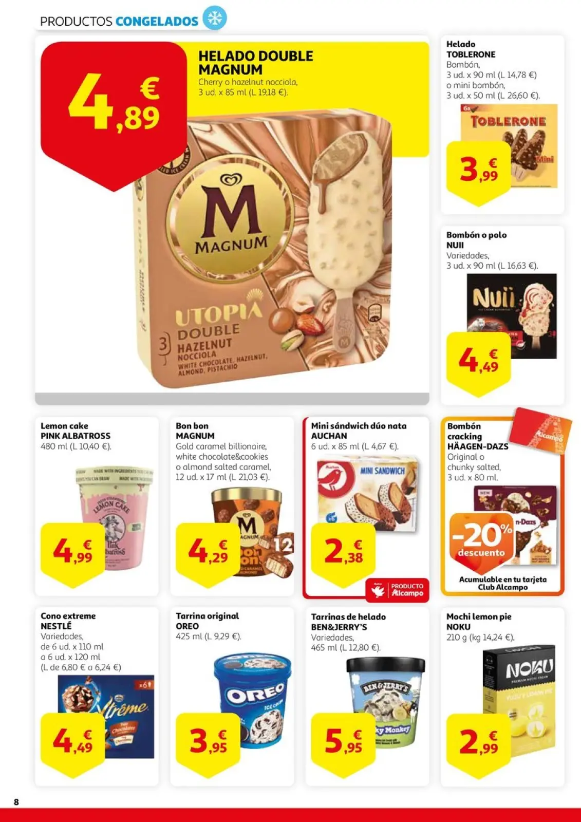 صفحة 8 ضمن اكسب في المدخرات في الكامبو إسبانيا