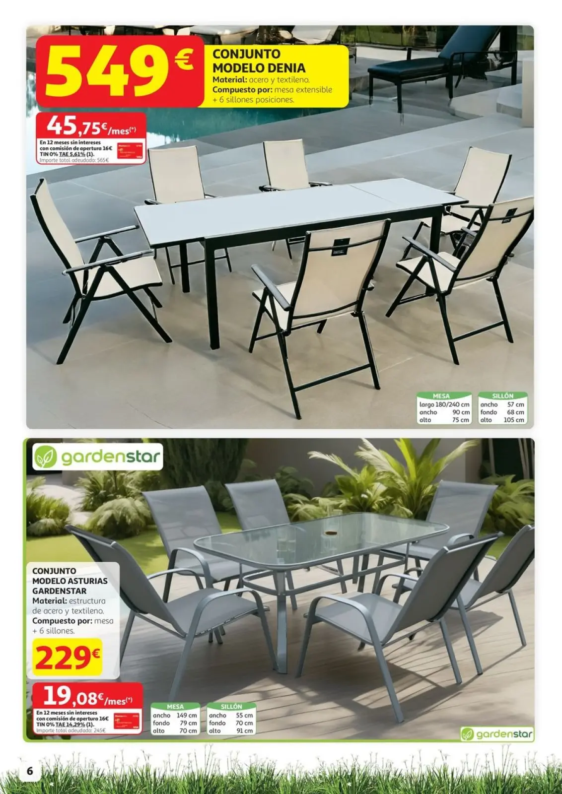 Página 6 en Aire lliure Ofertas en Alcampo España