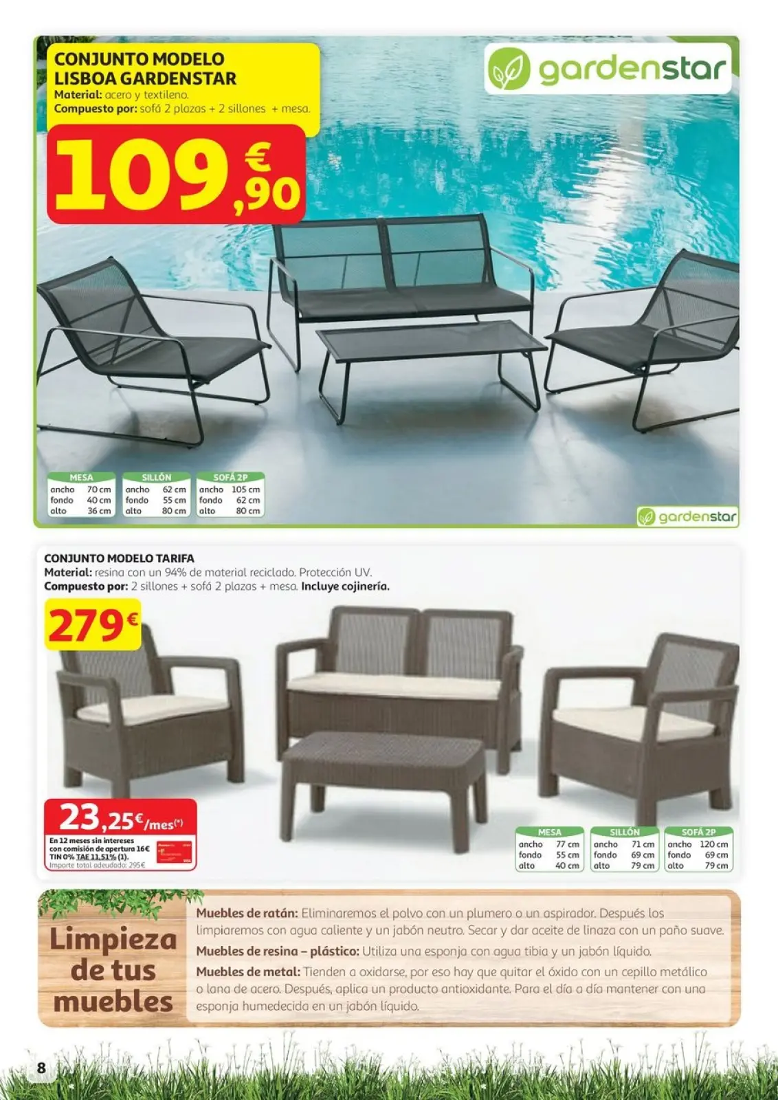 Página 8 en Aire lliure Ofertas en Alcampo España