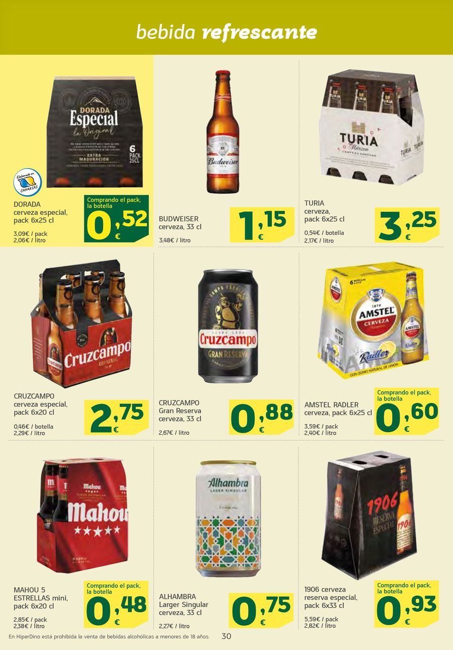 Ofertas de HiperDino España de 13 a 22 mayo 2025 Nuevas ofertas