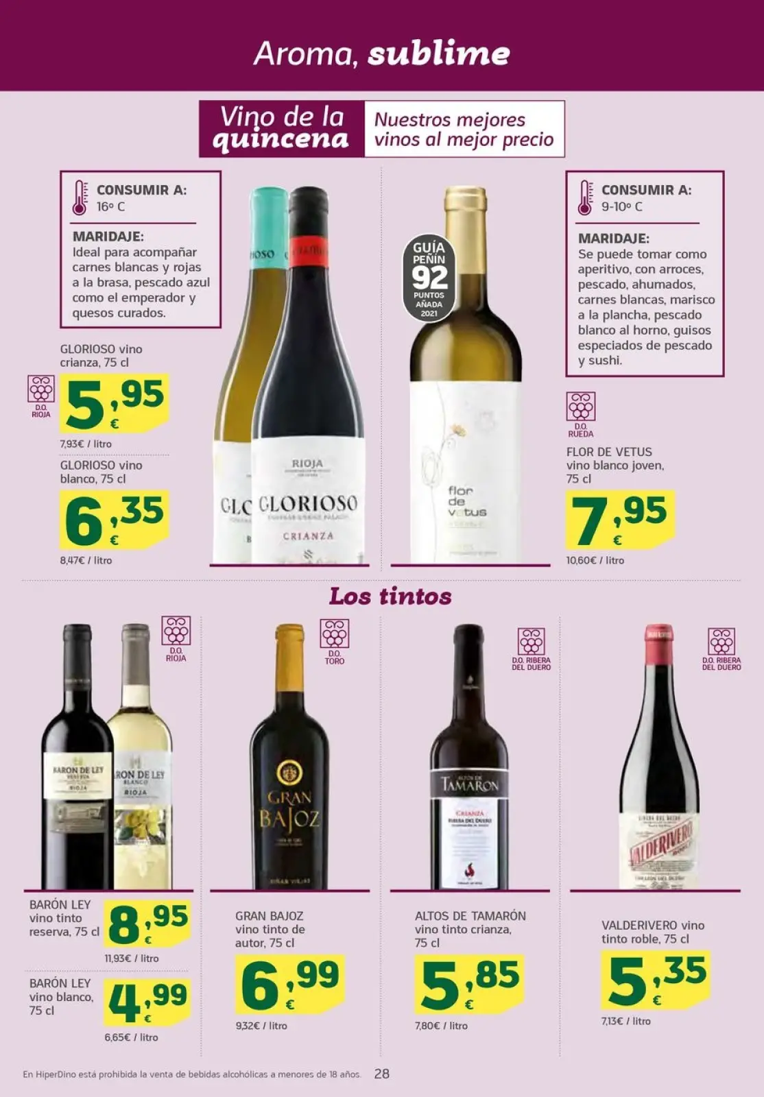 صفحة 28 ضمن عروض جديدة في هايبر دينو إسبانيا