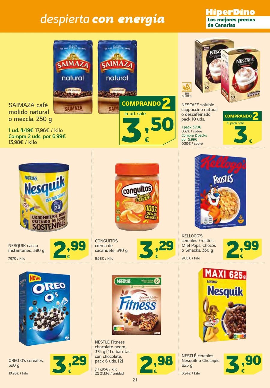 Ofertas de HiperDino España de 13 a 22 mayo 2025 Nuevas ofertas