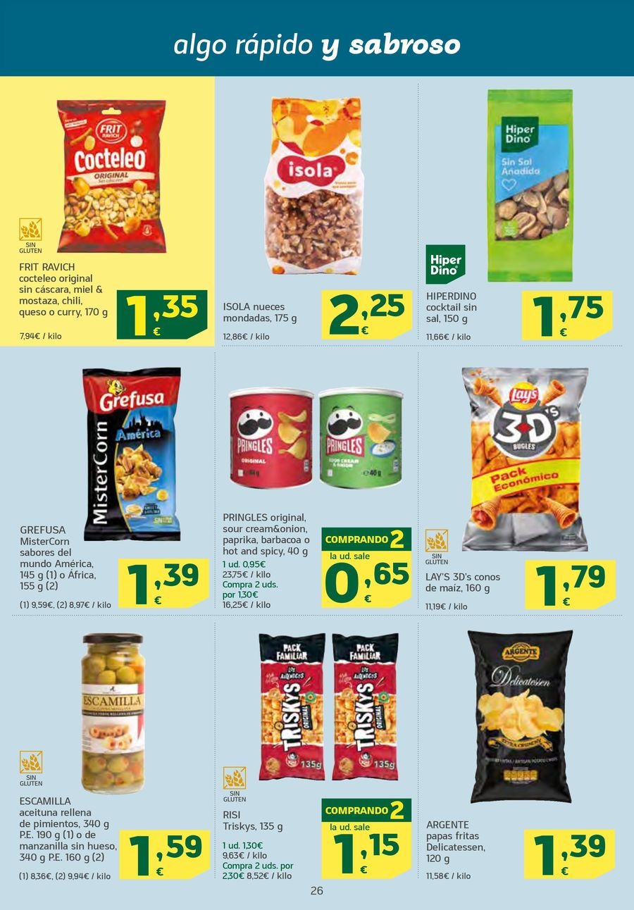 Ofertas de HiperDino España de 13 a 22 mayo 2025 Nuevas ofertas