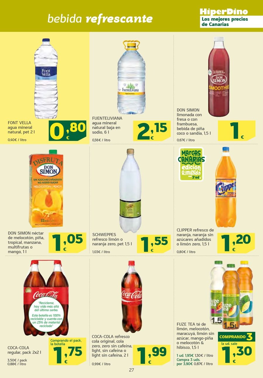 Ofertas de HiperDino España de 13 a 22 mayo 2025 Nuevas ofertas