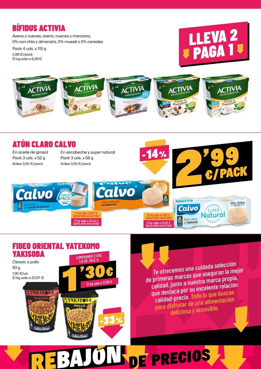 Ofertas de Ahorramas España de 8 a 14 mayo 2025 Rebajón de precios