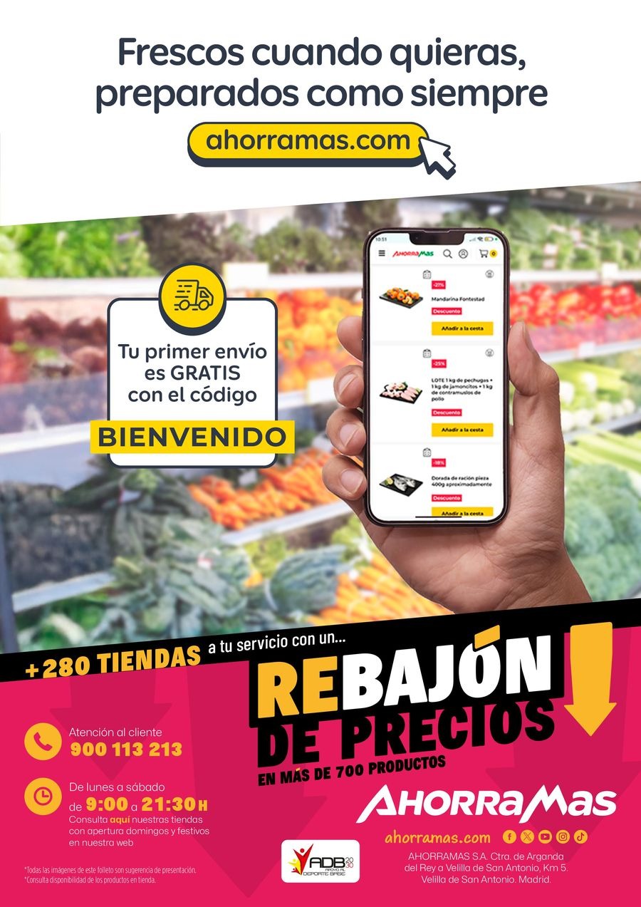 Ofertas de Ahorramas España de 8 a 14 mayo 2025 Rebajón de precios
