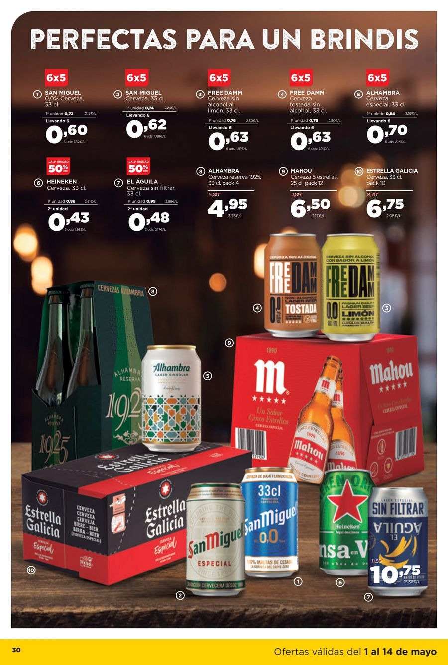 Ofertas de ‎Alimerka Supermercados‎ España de 1 a 14 mayo 2025 Quincenal Ofertas