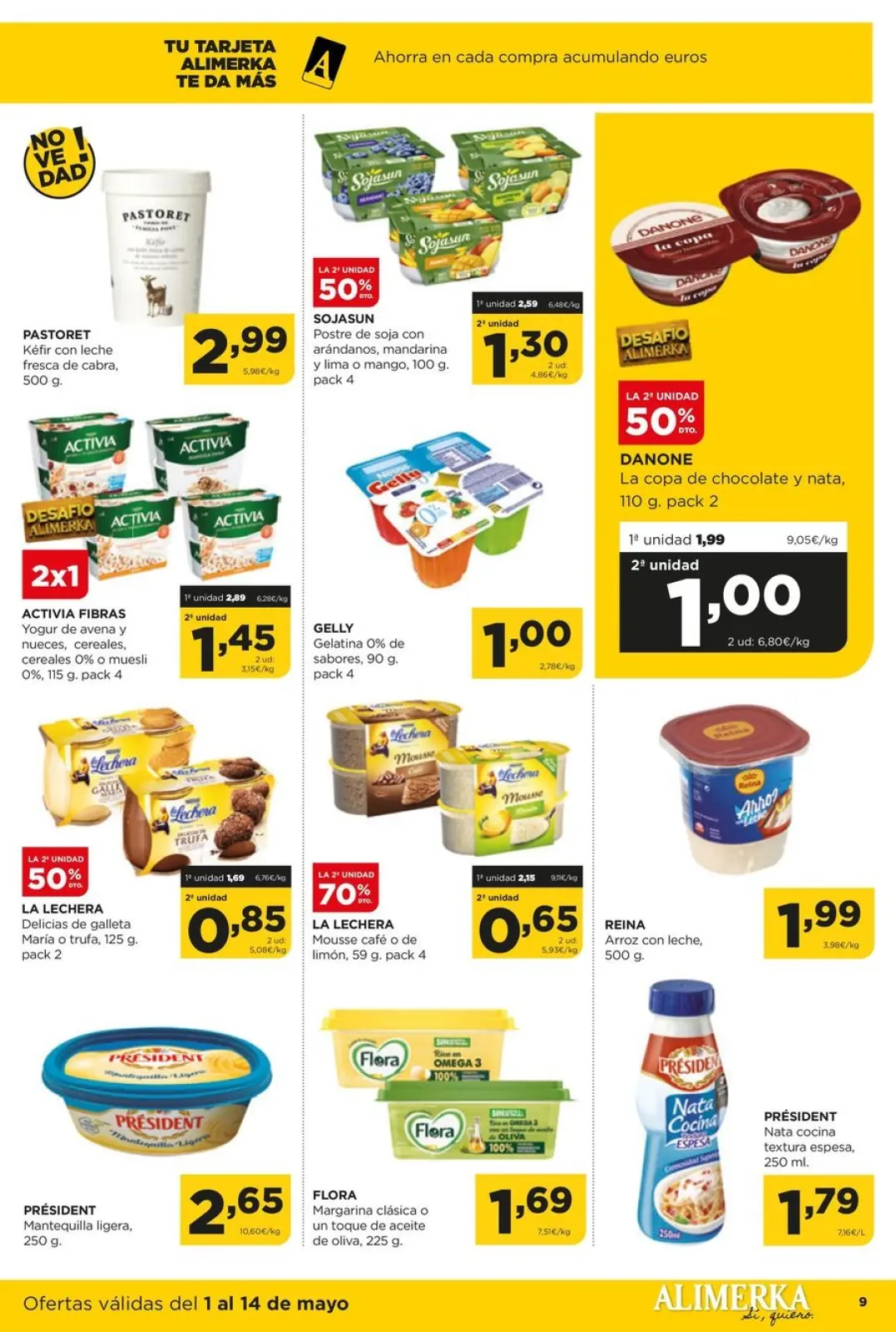 Página 9 en Quincenal Ofertas en ‎Alimerka Supermercados‎ España