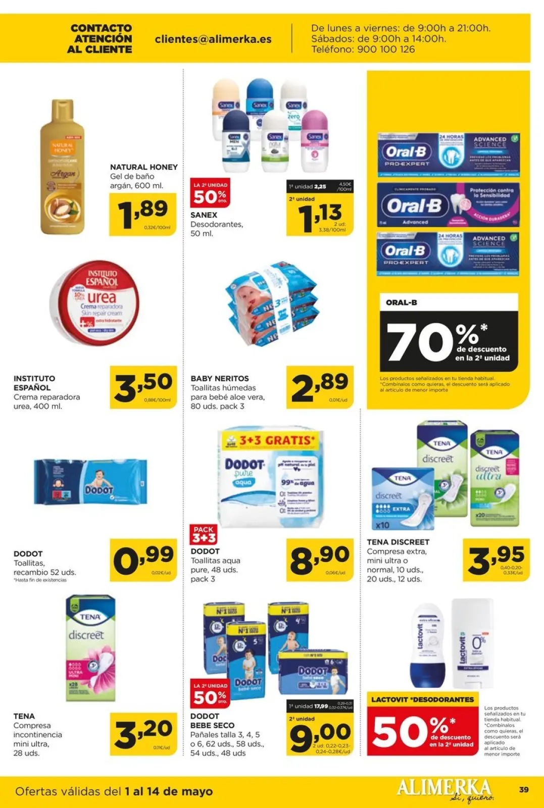 Página 40 en Quincenal Ofertas en ‎Alimerka Supermercados‎ España