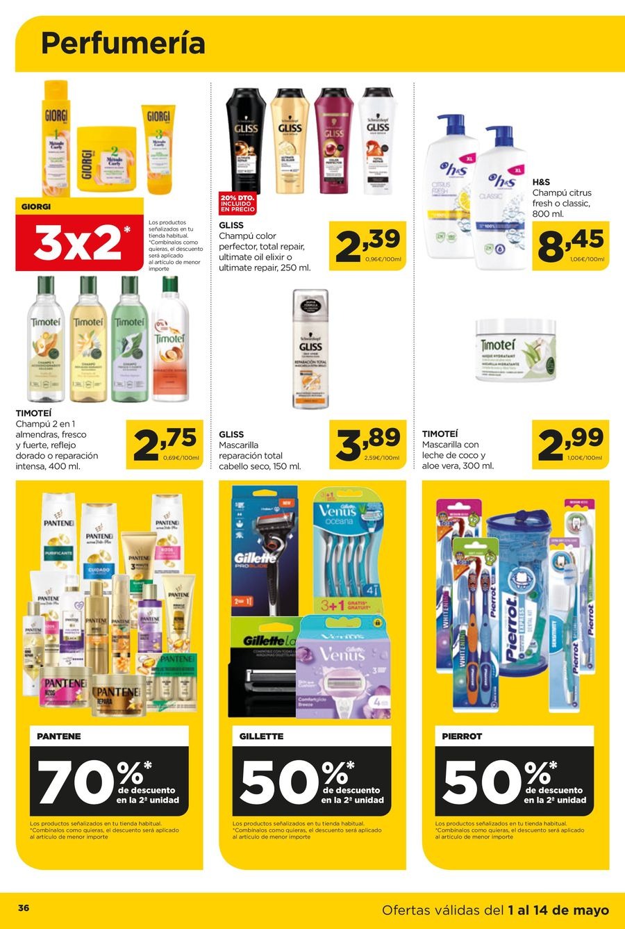 Ofertas de ‎Alimerka Supermercados‎ España de 1 a 14 mayo 2025 Quincenal Ofertas