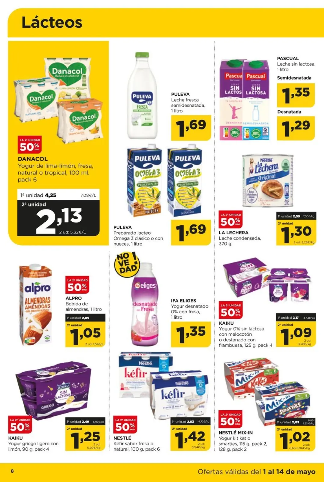 Página 8 en Quincenal Ofertas en ‎Alimerka Supermercados‎ España