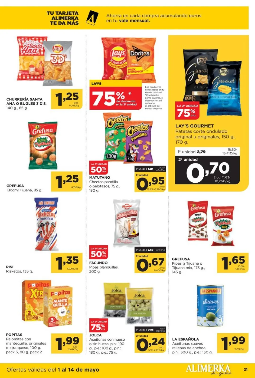 Página 21 en Quincenal Ofertas en ‎Alimerka Supermercados‎ España