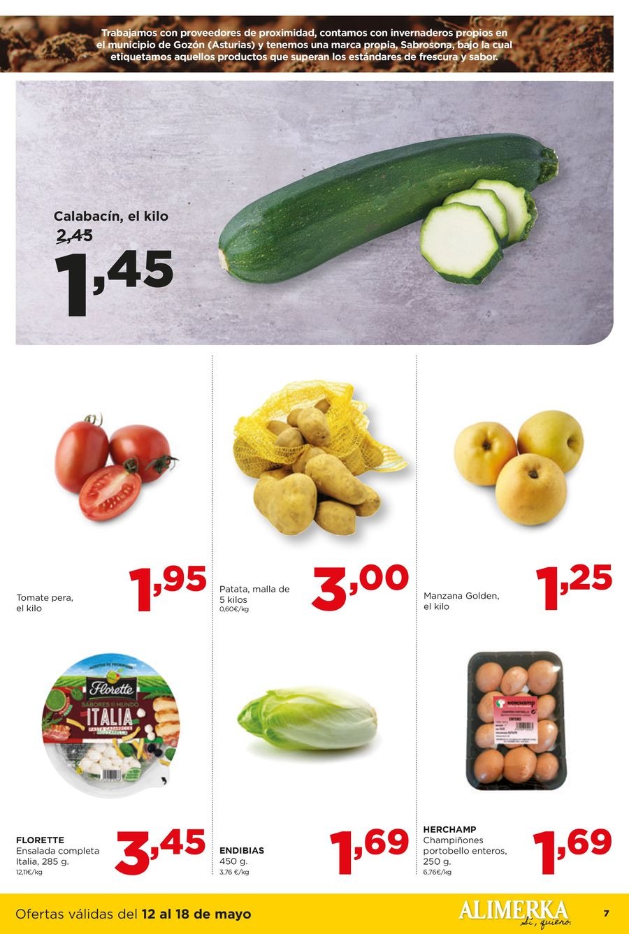Ofertas de ‎Alimerka Supermercados‎ España de 12 a 18 mayo 2025 ofertas semanales