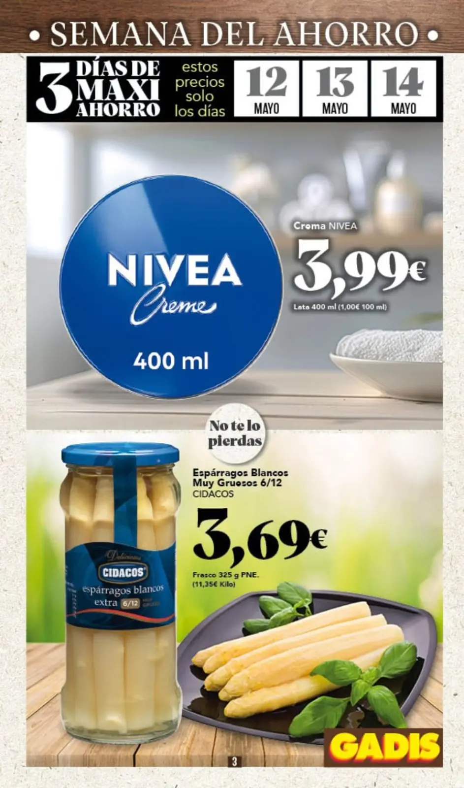 Página 3 en Nuevos precios en GADIS España